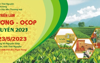 mời tham gia Hội chợ triển lãm Công Thương - OCOP Thái Nguyên 2023