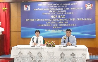 Thư mời tham gia Hội chợ Thương mại Quốc tế Việt - Trung (Lào Cai) lần thứ 23, năm 2023