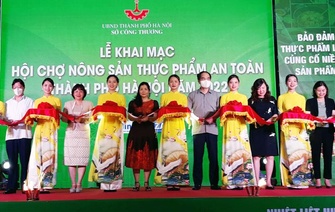 mời tham gia Hội chợ nông sản thực phẩm an toàn thành phố Hà Nội 2023