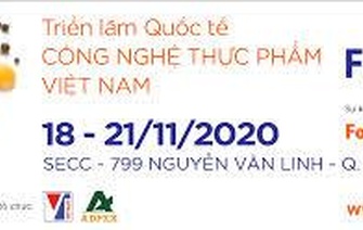 Mời tham gia Triển lãm Quốc tế Công nghiệp Thực phẩm Việt Nam 2020