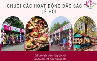 Mời tham gia gian hàng tại Lễ hội sen Hà Nội và giới thiệu sản phẩm OCOP gắn với văn hóa các tỉnh Miền núi phía Bắc