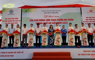 Mời tham gia Hội chợ  nông sản thực phẩm an toàn thành phố Hà Nội 2024