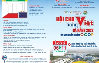 mời tham gia Hội chợ hàng Việt Đà Nẵng 2023 – Tôn vinh sản phẩm OCOP