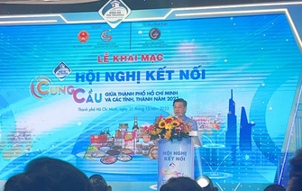 Mời tham gia Chương trình kết nối cung cầu giữa Thành phố Hồ Chí Minh và các tỉnh, thành năm 2024